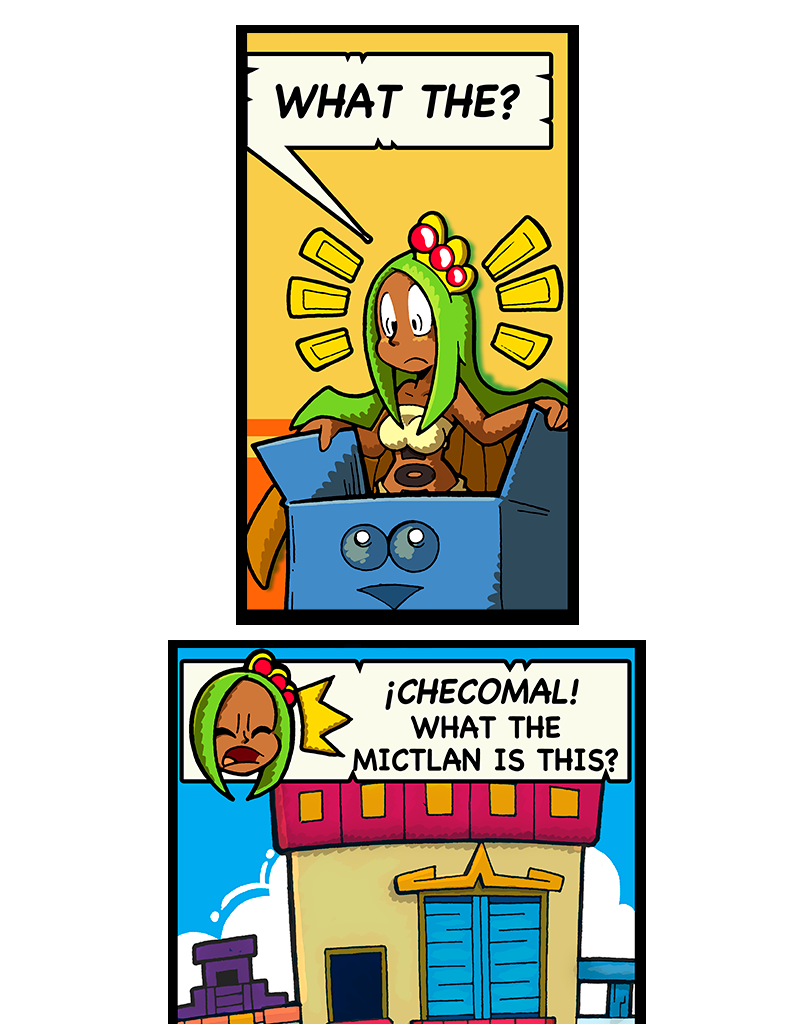 Macoatl - Episode 694, Page 1: The special suit