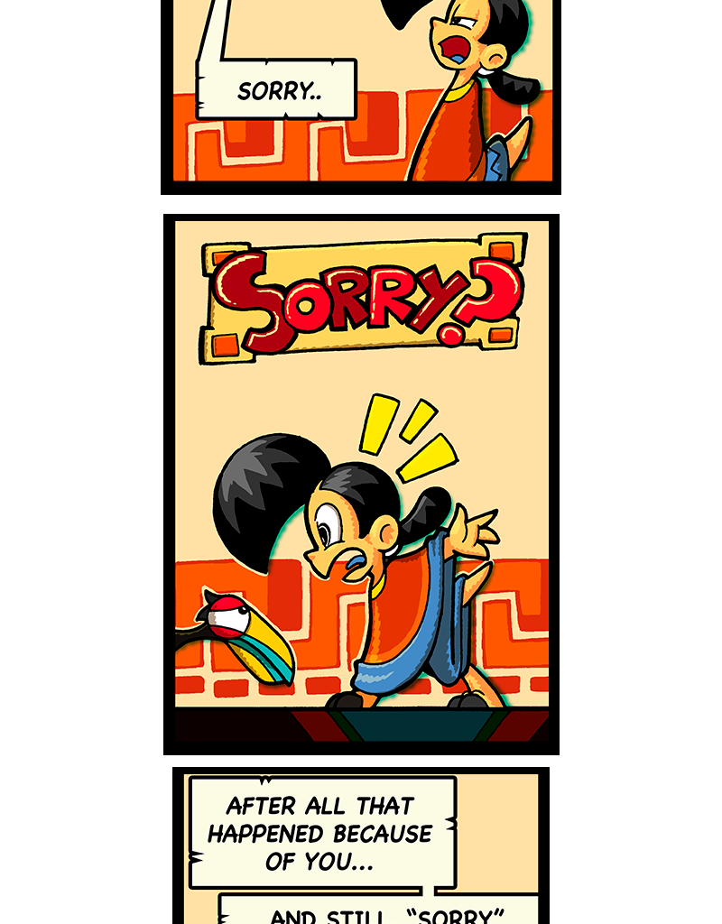 Macoatl - Episode 696, Page 1: Sorry!