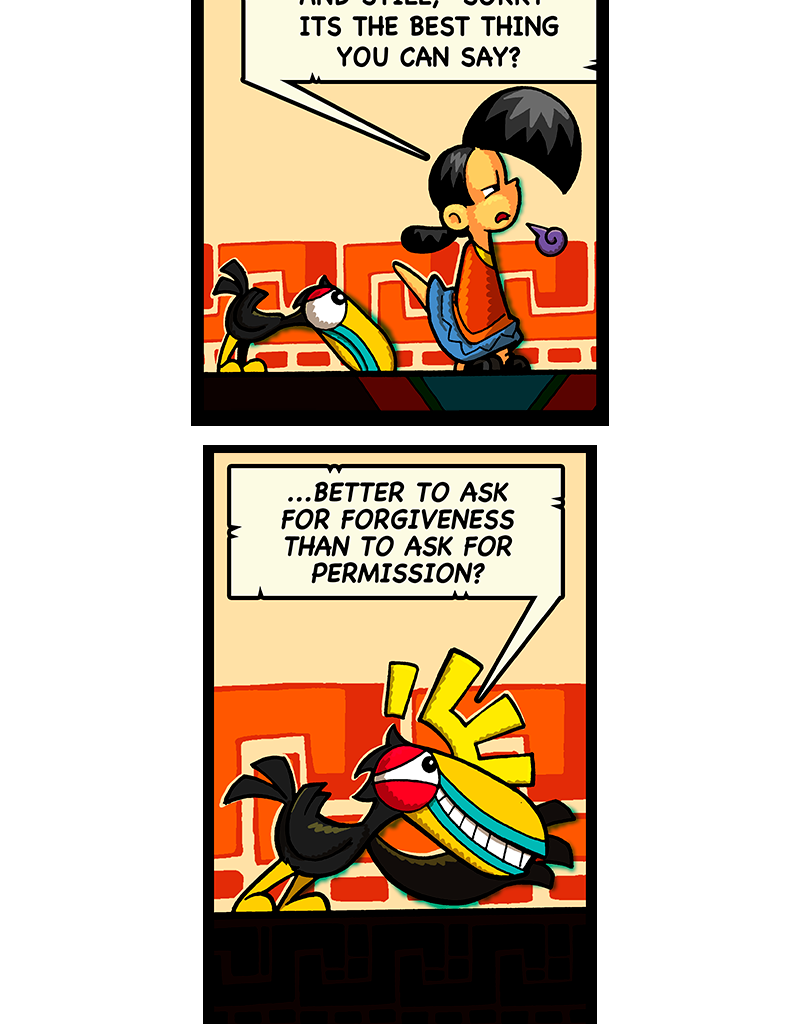 Macoatl - Episode 696, Page 1: Sorry!