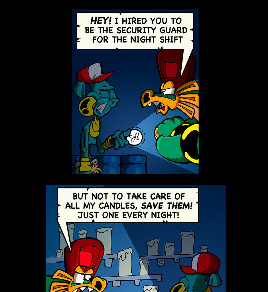 Macoatl - Episode 697, Page 1: Five nights at Macoatl