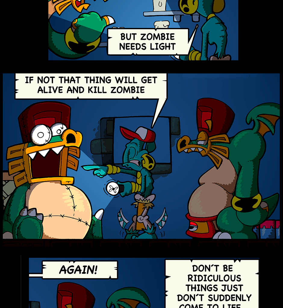 Macoatl - Episode 697, Page 1: Five nights at Macoatl