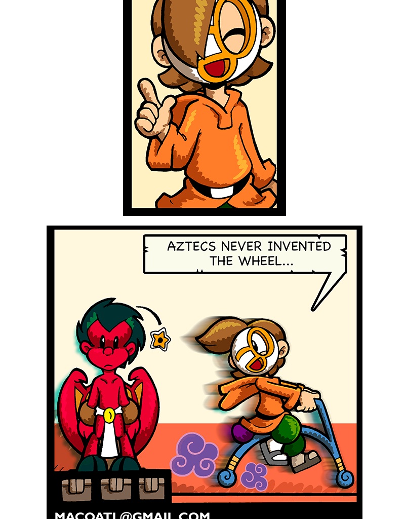 Macoatl - Episode 698, Page 1: Bike