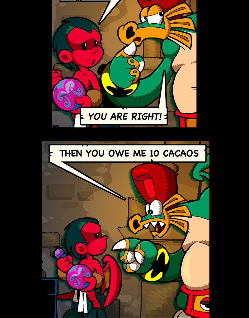 Macoatl - Episode 699, Page 1: Lost bottle