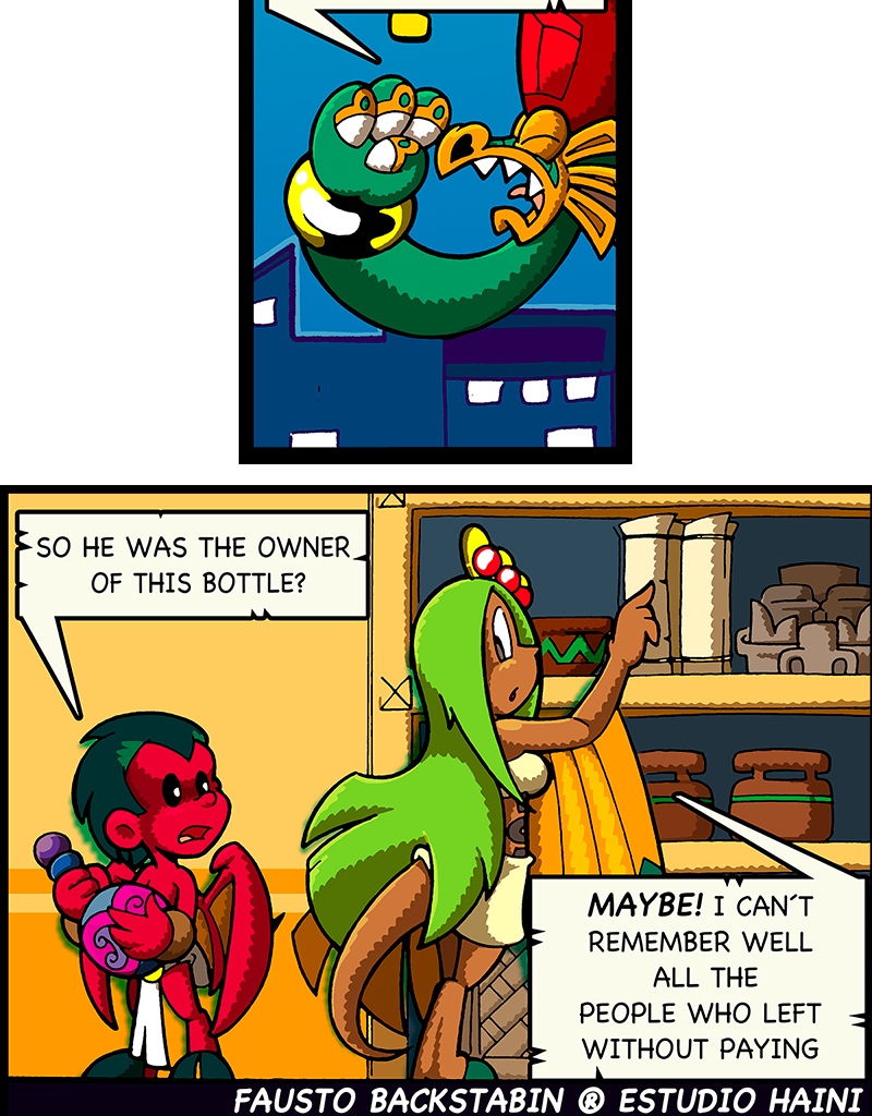 Macoatl - Episode 701, Page 1: The great Fausto