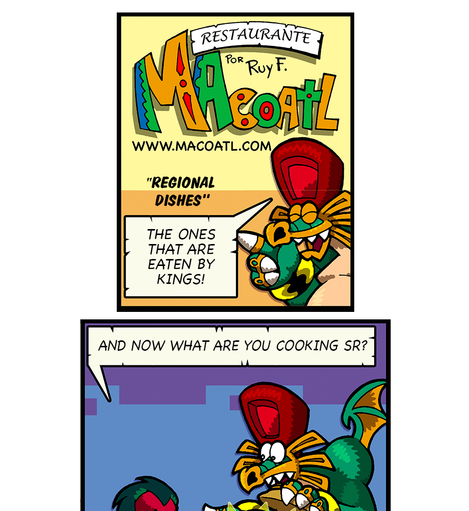 Macoatl - Episode 704, Page 1: The missing toad