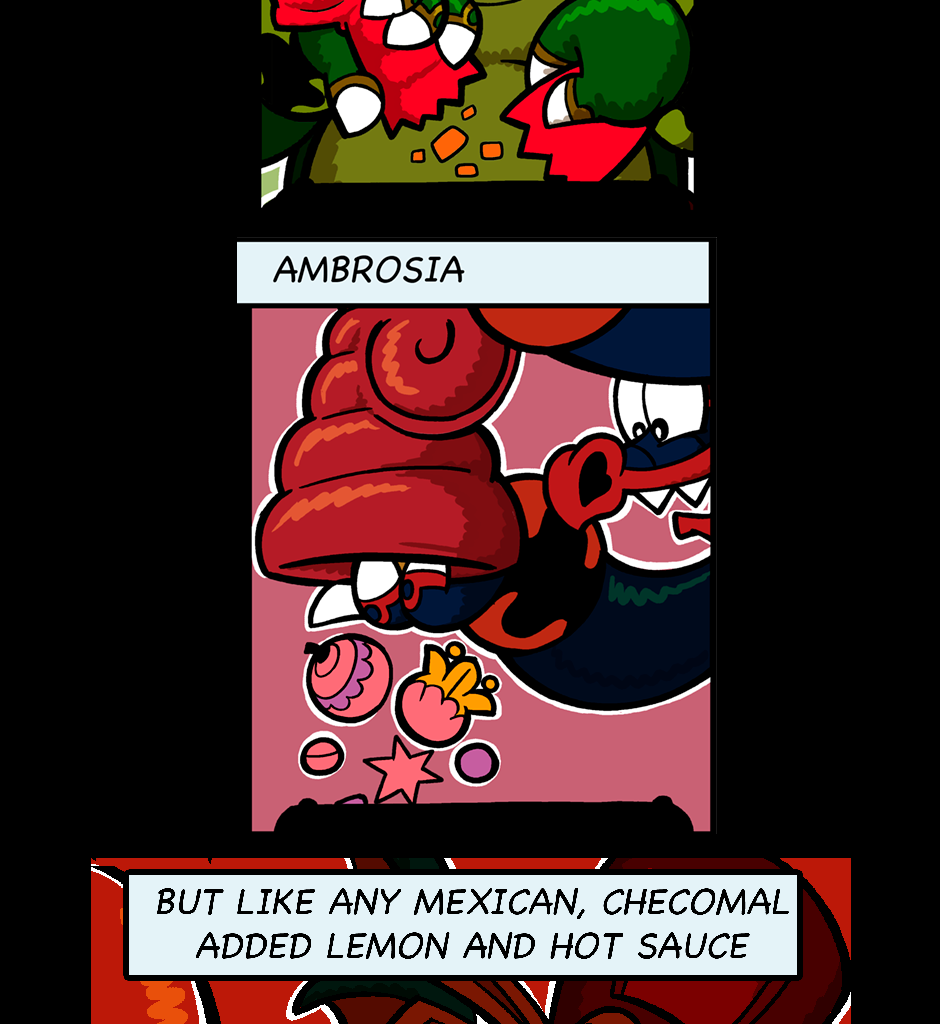 Macoatl - Episode 712, Page 1: Chilli, spice and everything lime!