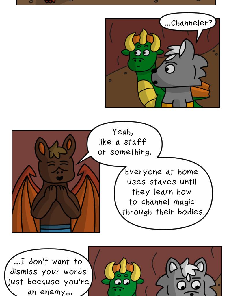 Dawn of the Fire Heart - Episode 47, Page 3: Unearthed- Part Two
