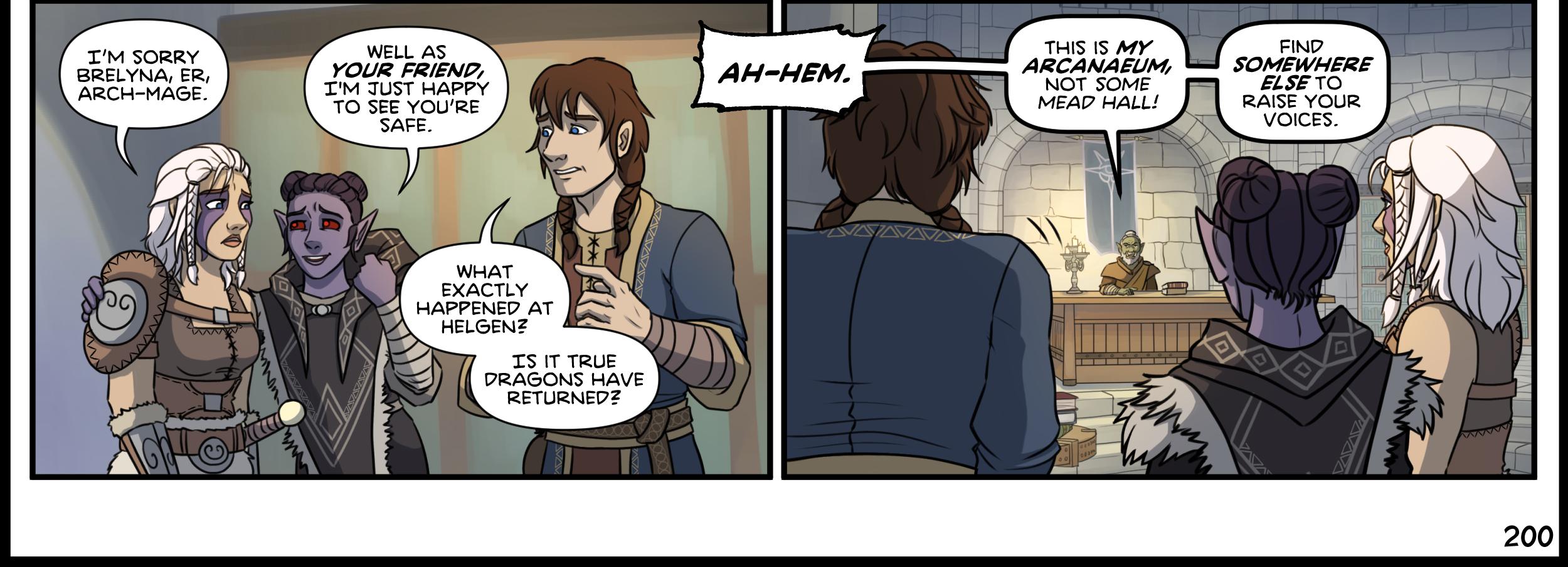 The Sunder Hunt - Episode 202, Page 1: The Sunder Hunt 200