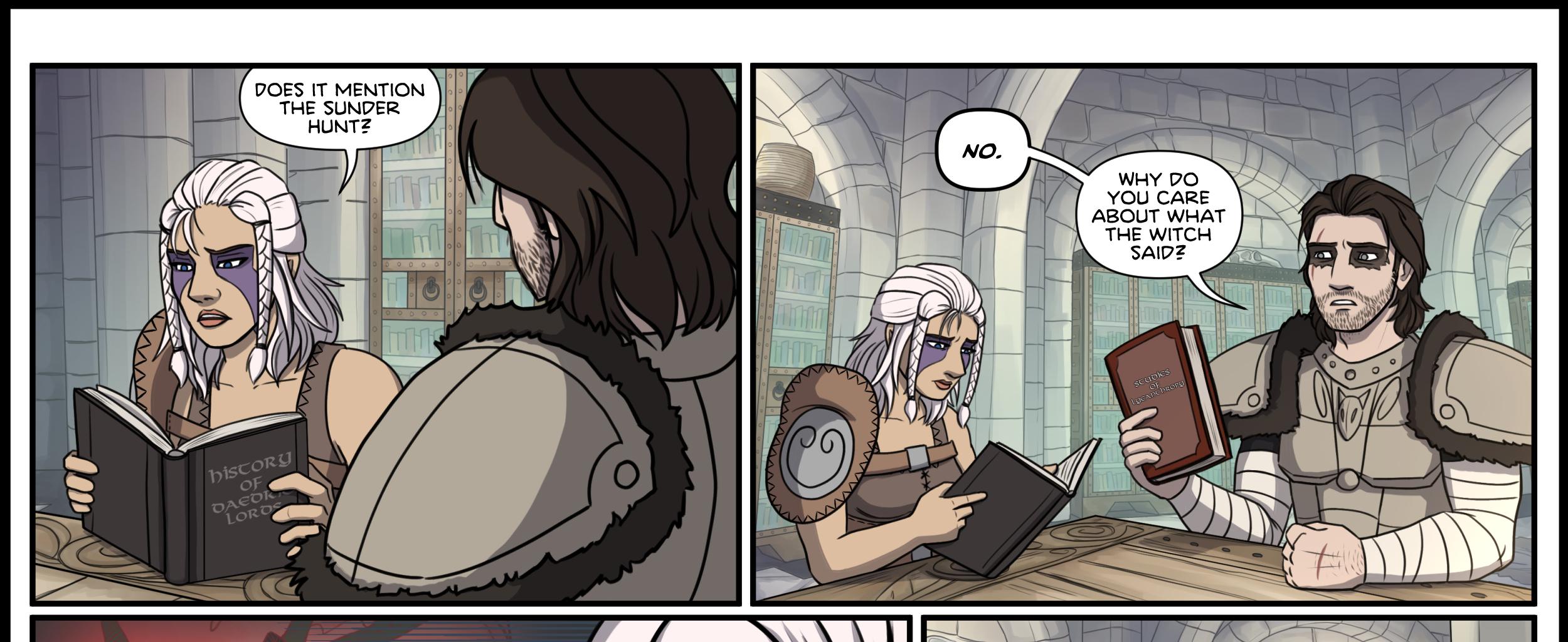 The Sunder Hunt - Episode 210, Page 1: The Sunder Hunt 208