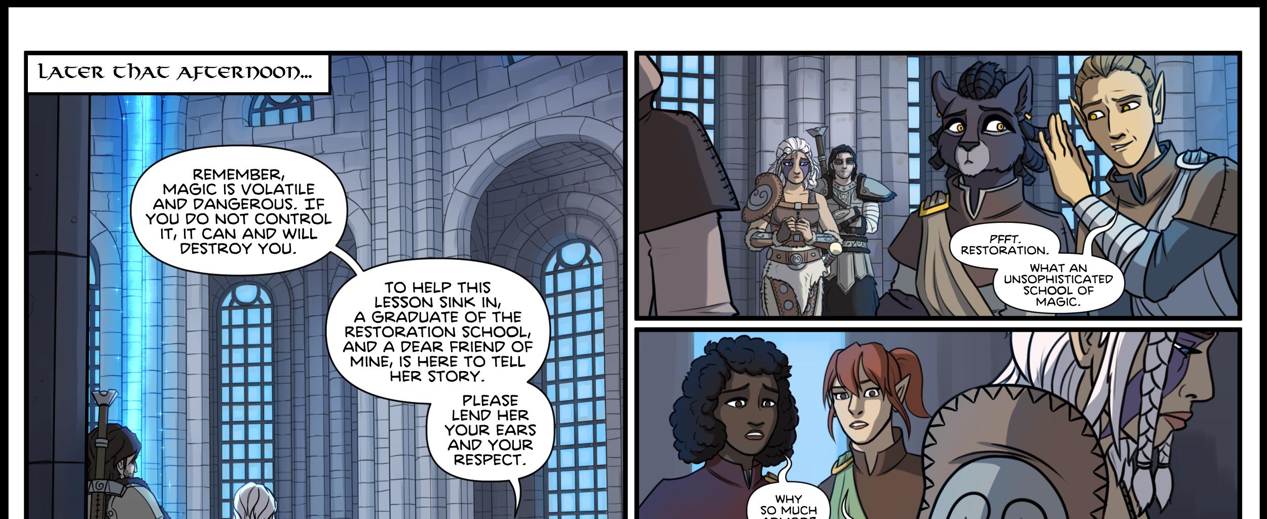 The Sunder Hunt - Episode 211, Page 1: The Sunder Hunt 209