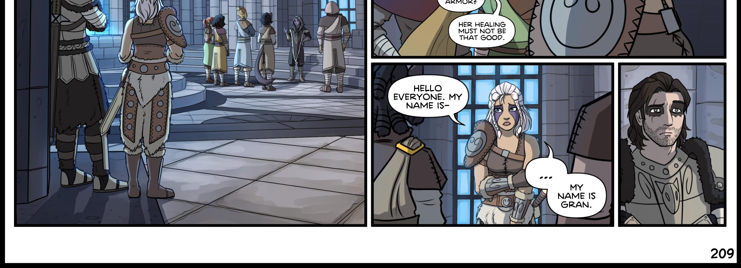 The Sunder Hunt - Episode 211, Page 1: The Sunder Hunt 209