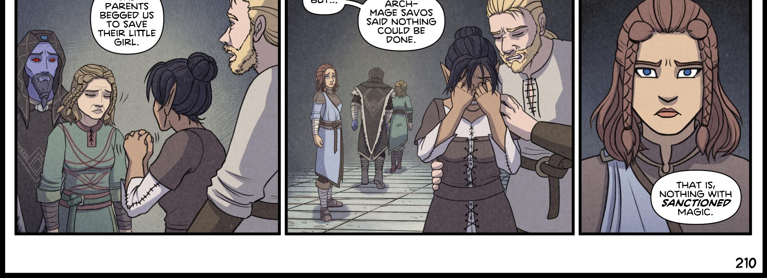 The Sunder Hunt - Episode 212, Page 1: The Sunder Hunt 210