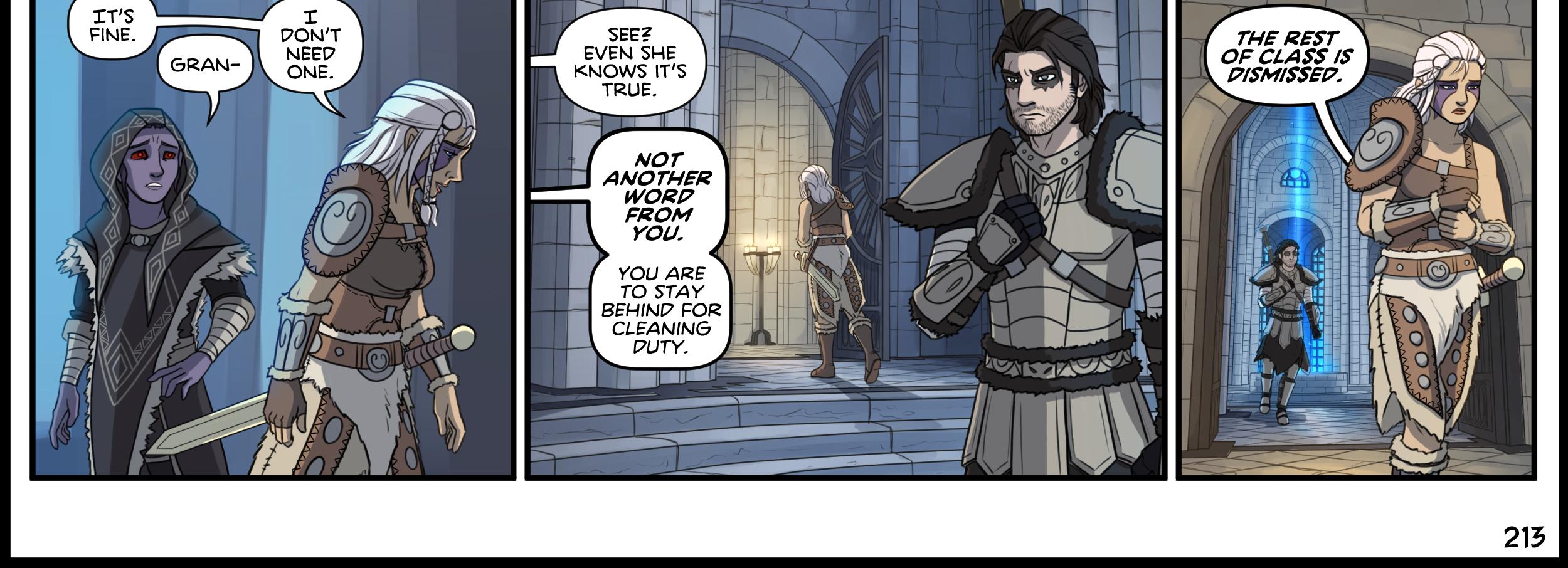 The Sunder Hunt - Episode 215, Page 1: The Sunder Hunt 213