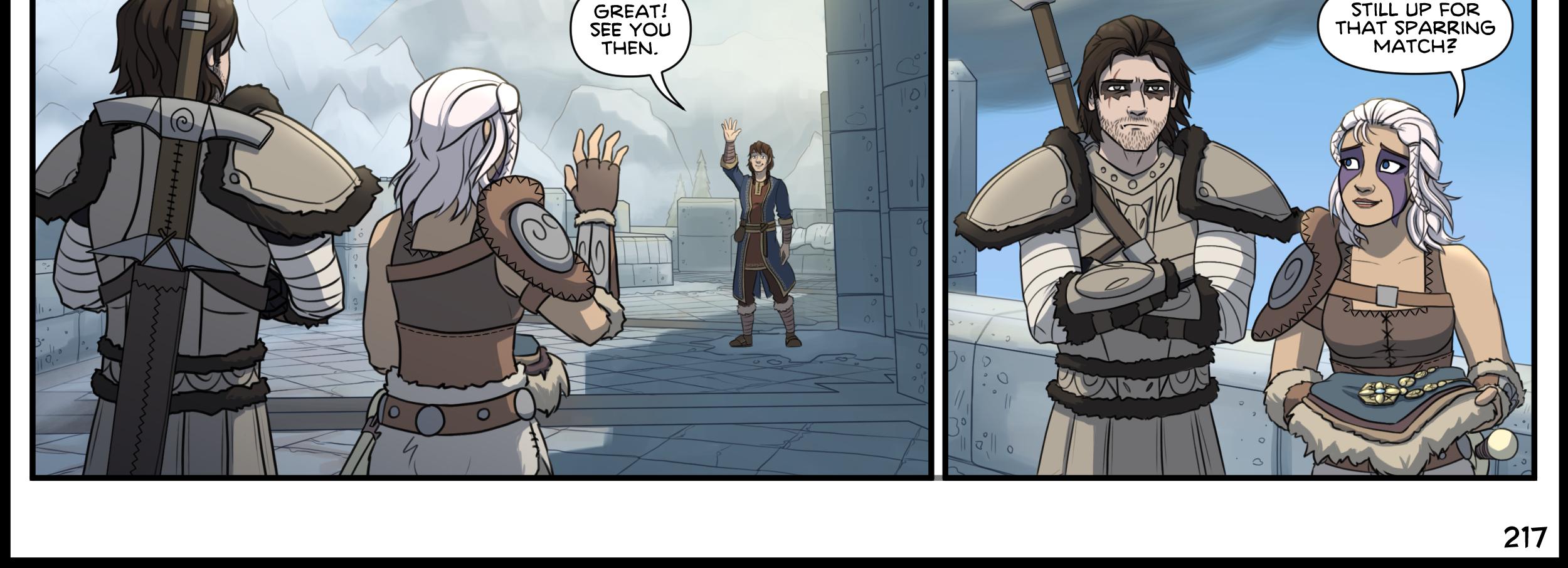 The Sunder Hunt - Episode 219, Page 1: The Sunder Hunt 217