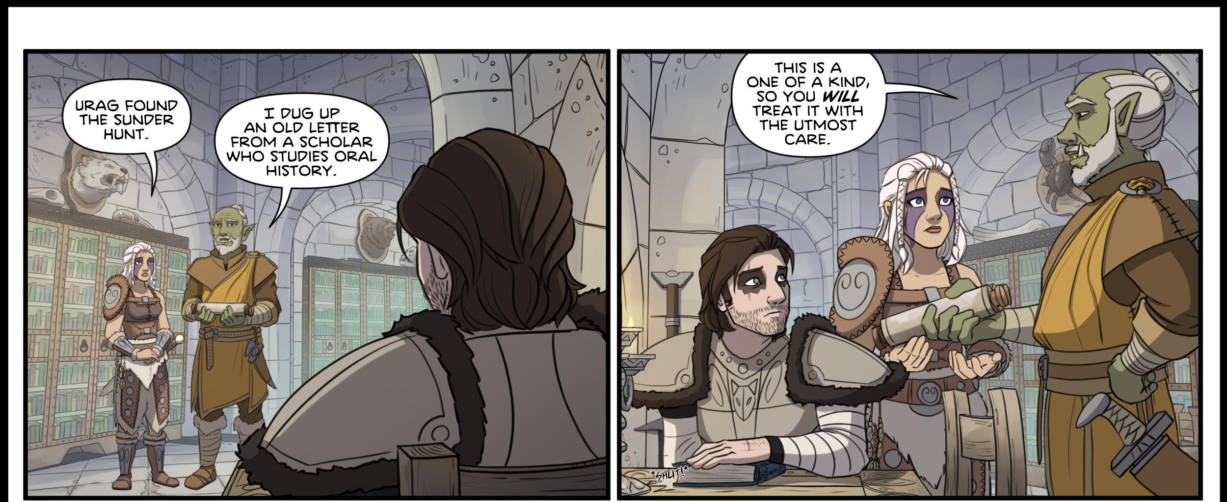 The Sunder Hunt - Episode 225, Page 1: The Sunder Hunt 223