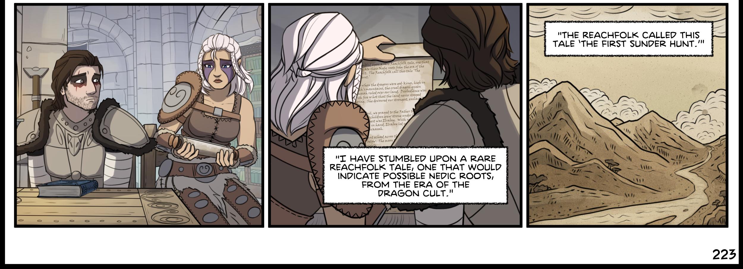 The Sunder Hunt - Episode 225, Page 1: The Sunder Hunt 223