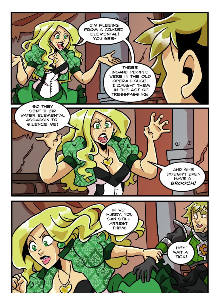 Out of My Element - Episode 33, Page 1: Ch2 21