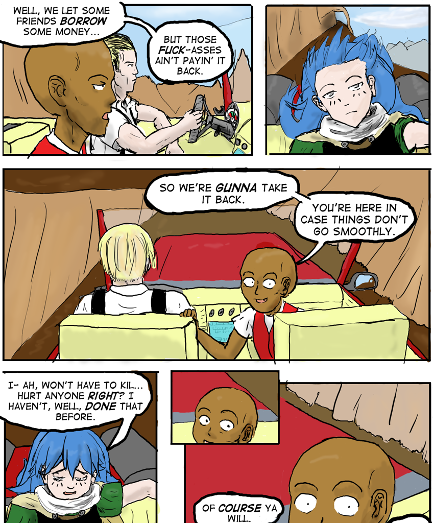 Kyoni: Wanderer - Episode 14, Page 1: Chapter 1 Page 12