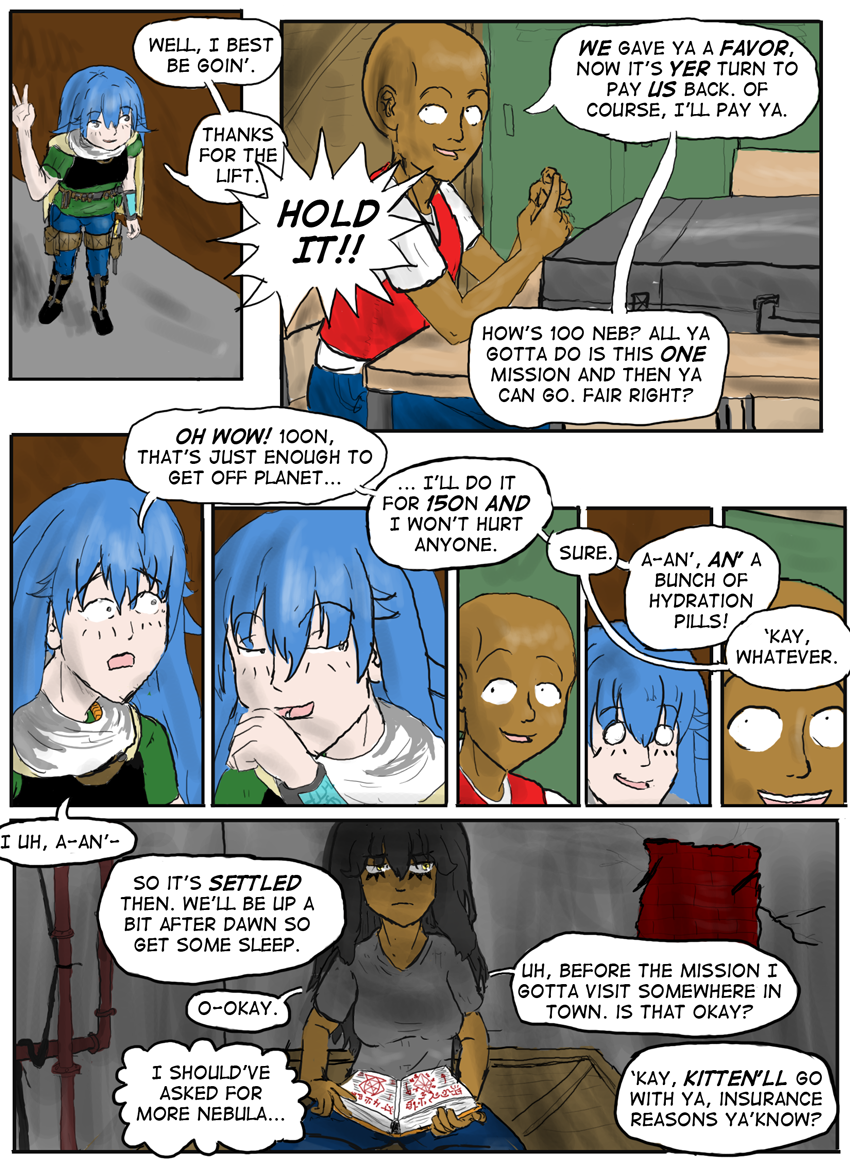Kyoni: Wanderer - Episode 19, Page 1: Chapter 1 Page 17
