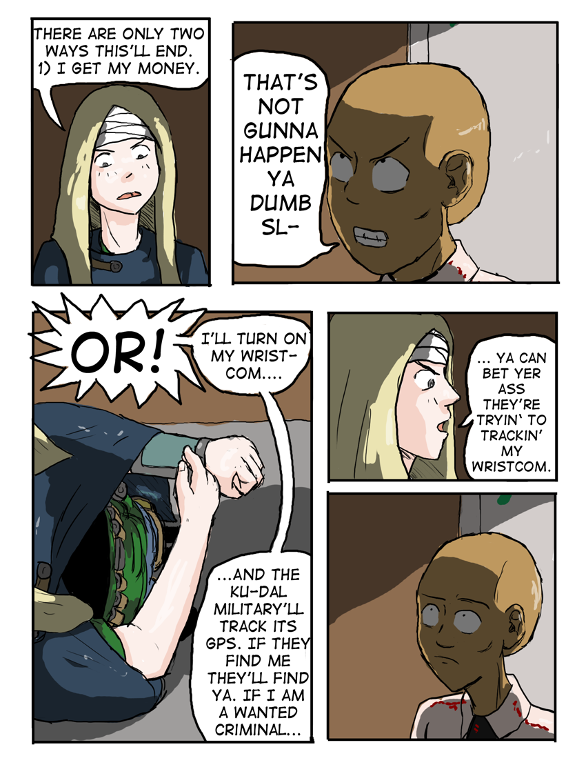 Kyoni: Wanderer - Episode 100, Page 1: Chapter 3 Page 21