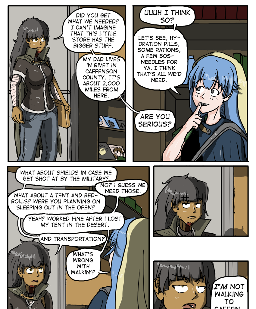 Kyoni: Wanderer - Episode 121, Page 1: Chapter 4 Page 6