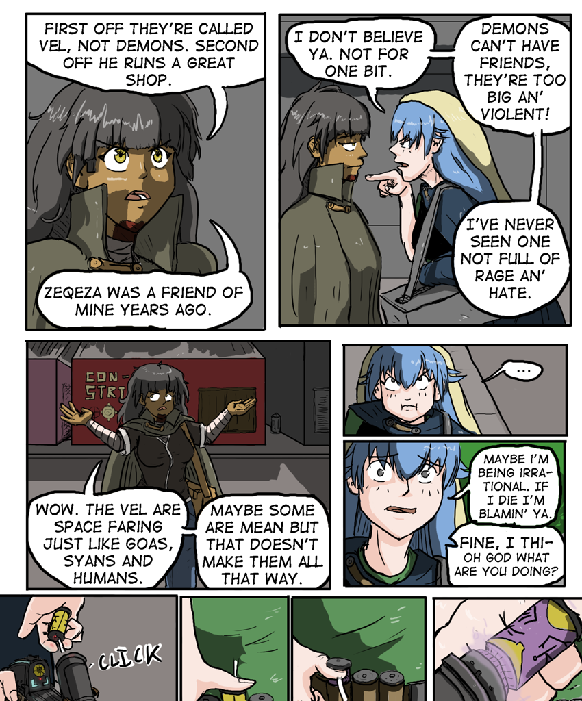 Kyoni: Wanderer - Episode 124, Page 1: Chapter 4 Page 9