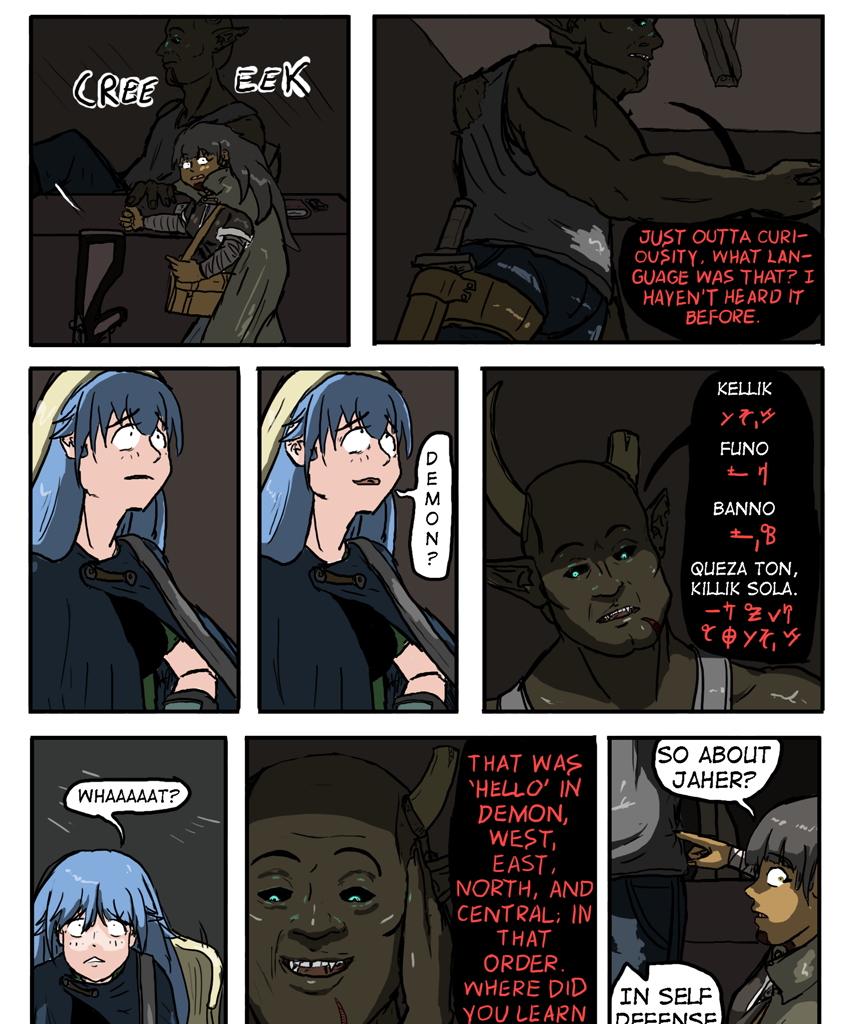 Kyoni: Wanderer - Episode 129, Page 1: Chapter 4 Page 14