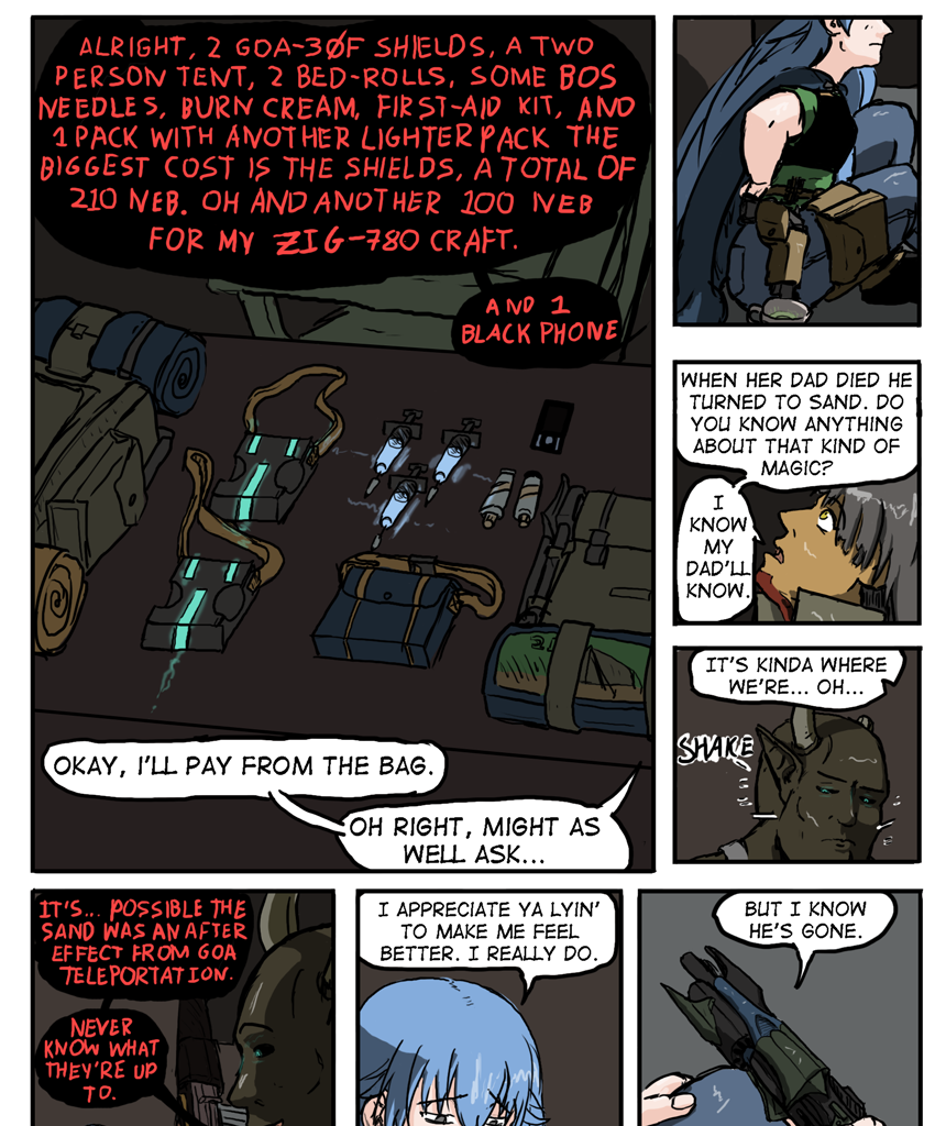 Kyoni: Wanderer - Episode 132, Page 1: Chapter 4 Page 17