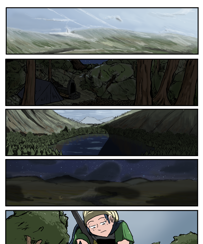 Kyoni: Wanderer - Episode 181, Page 1: Chapter 6 Page 1