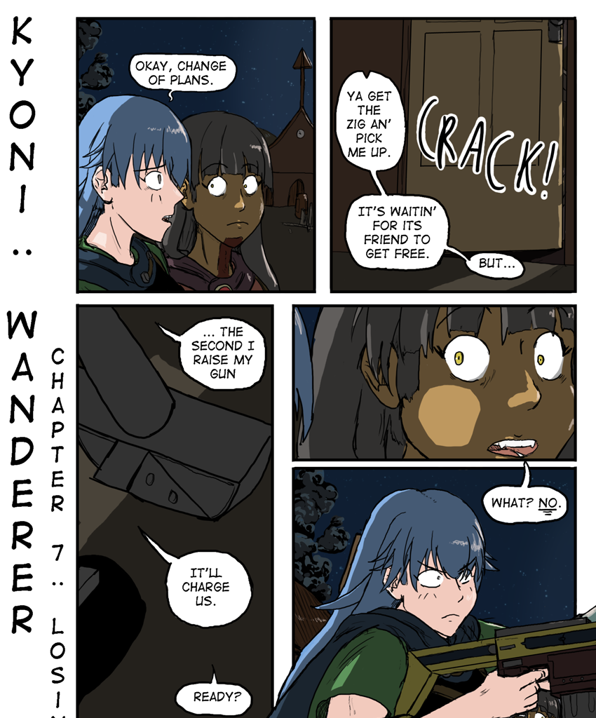 Kyoni: Wanderer - Episode 209, Page 1: Chapter 7 Page 1