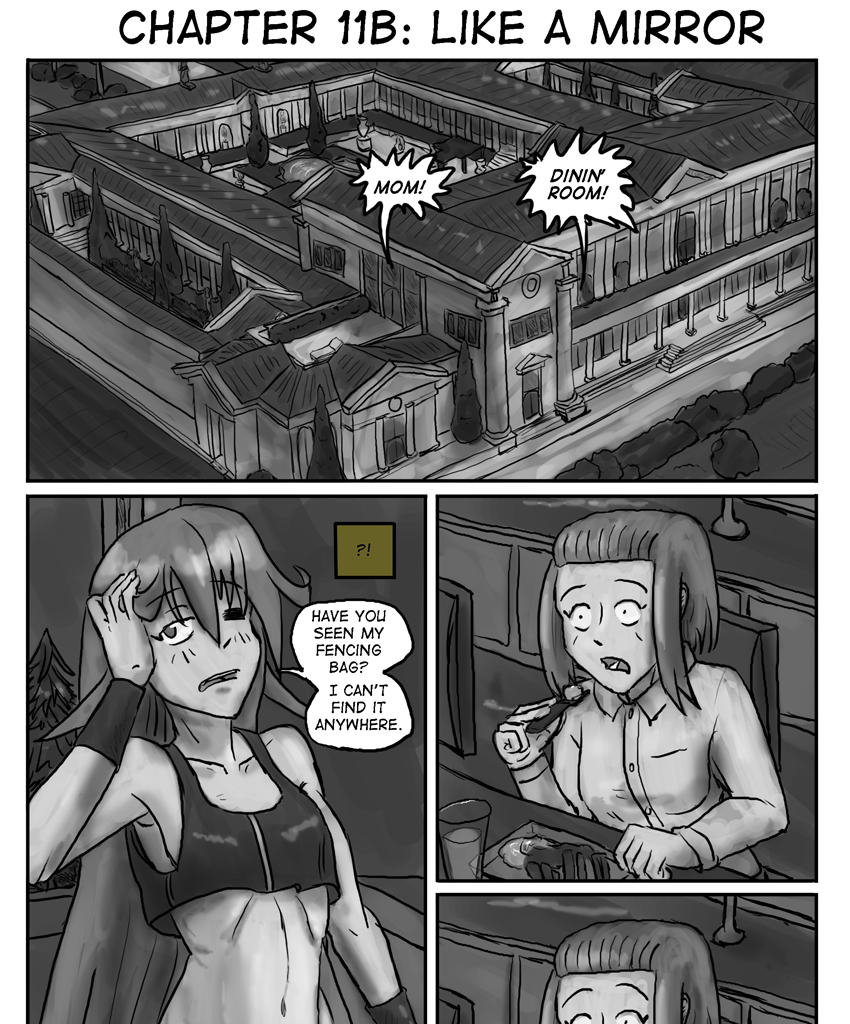 Kyoni: Wanderer - Episode 401, Page 1: Chapter 11b Page 1