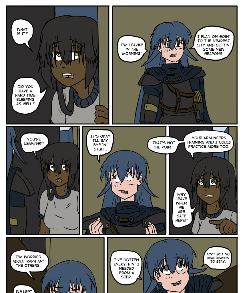 Kyoni: Wanderer - Episode 491, Page 1: Chapter 13 Page 32