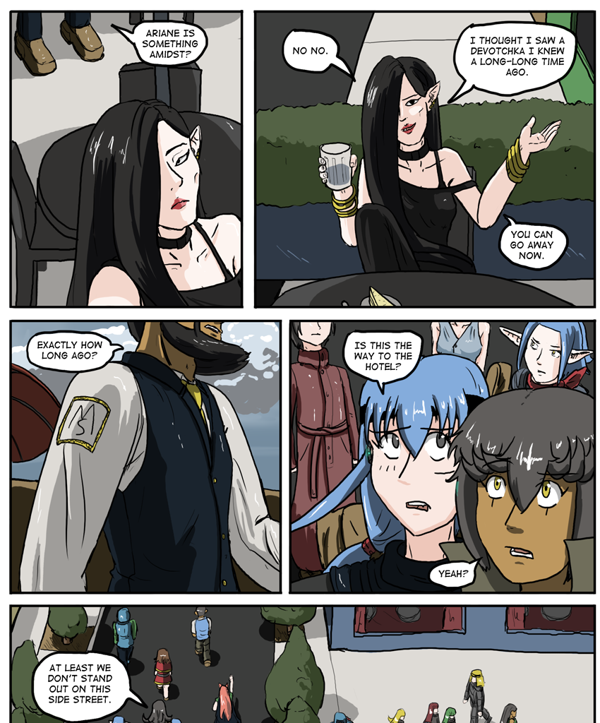 Kyoni: Wanderer - Episode 500, Page 1: Chapter 13 Page 41