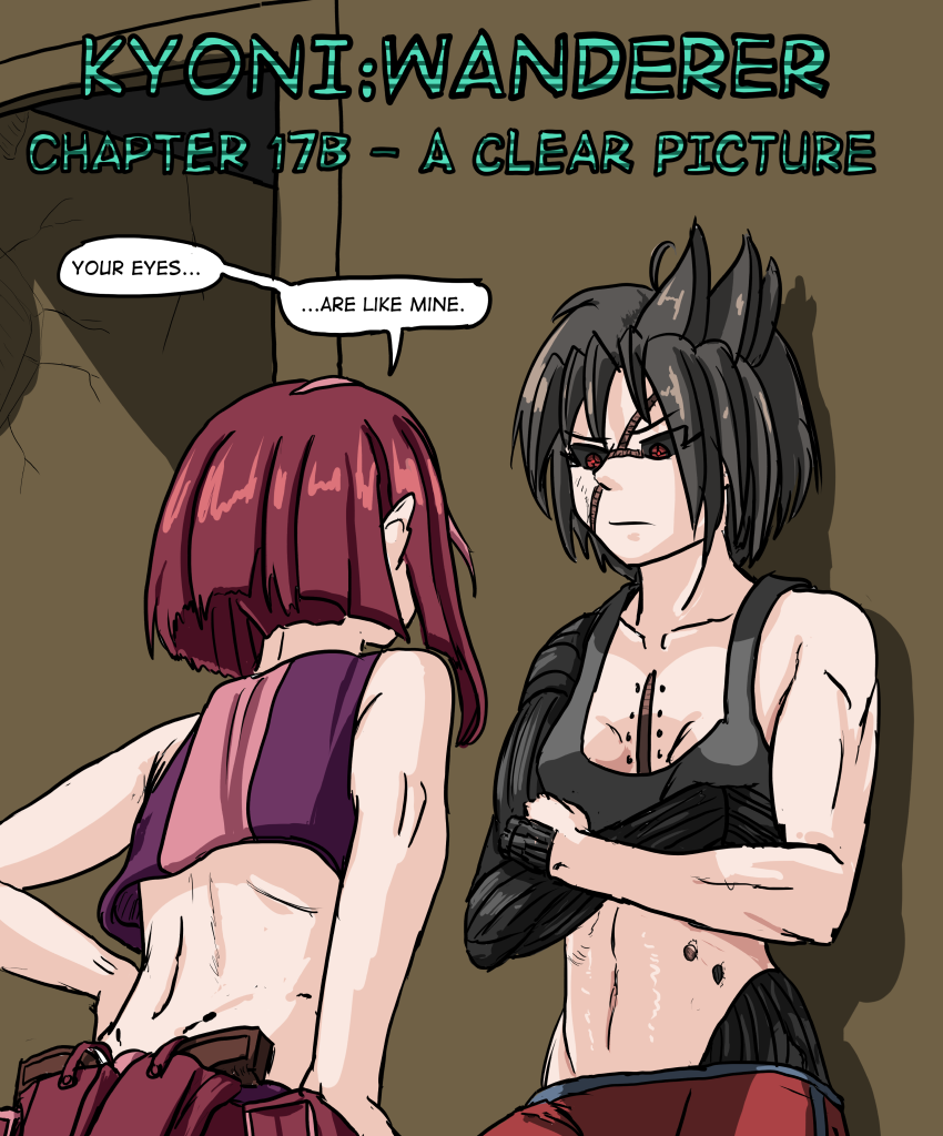 Kyoni: Wanderer - Episode 656, Page 1: Chapter 17b: A Clear Picture