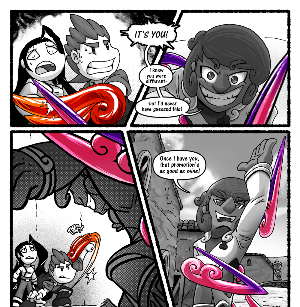 Skies Under Avalon - Episode 192, Page 1: El Amable y El Arrogante part 4