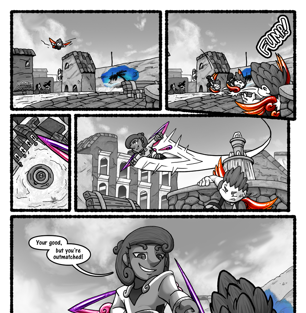 Skies Under Avalon - Episode 200, Page 1: El Amable y El Arrogante part 12