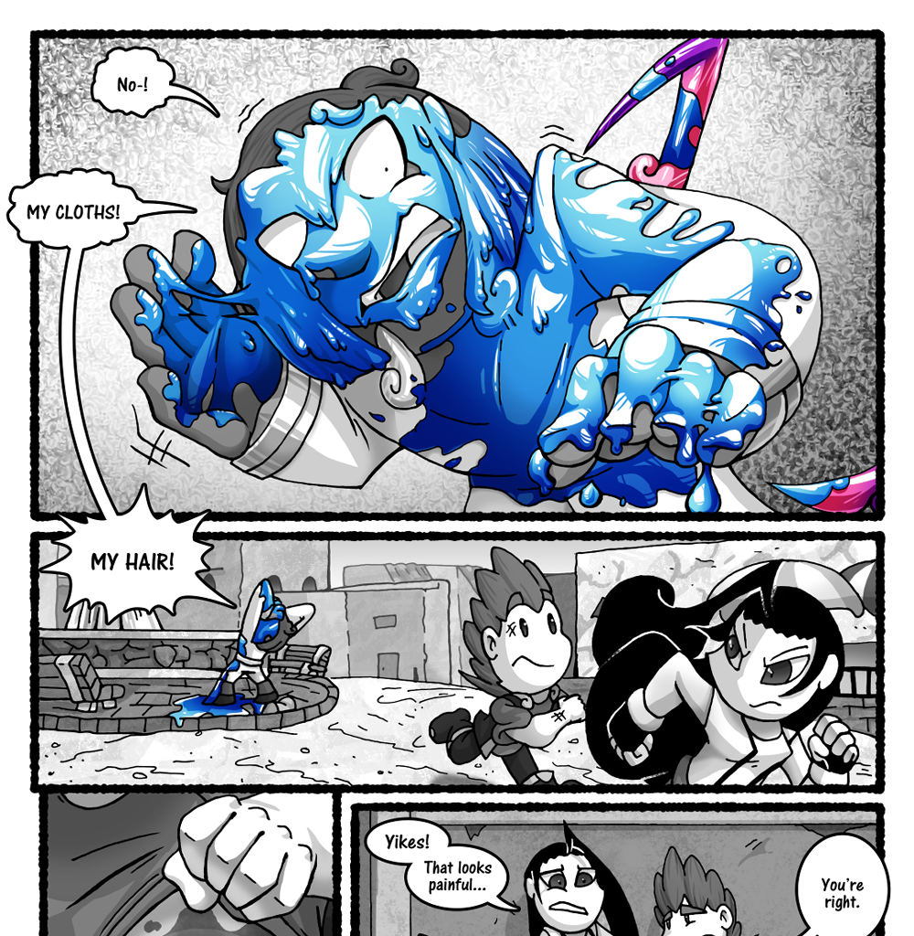 Skies Under Avalon - Episode 204, Page 1: El Amable y El Arrogante part 16