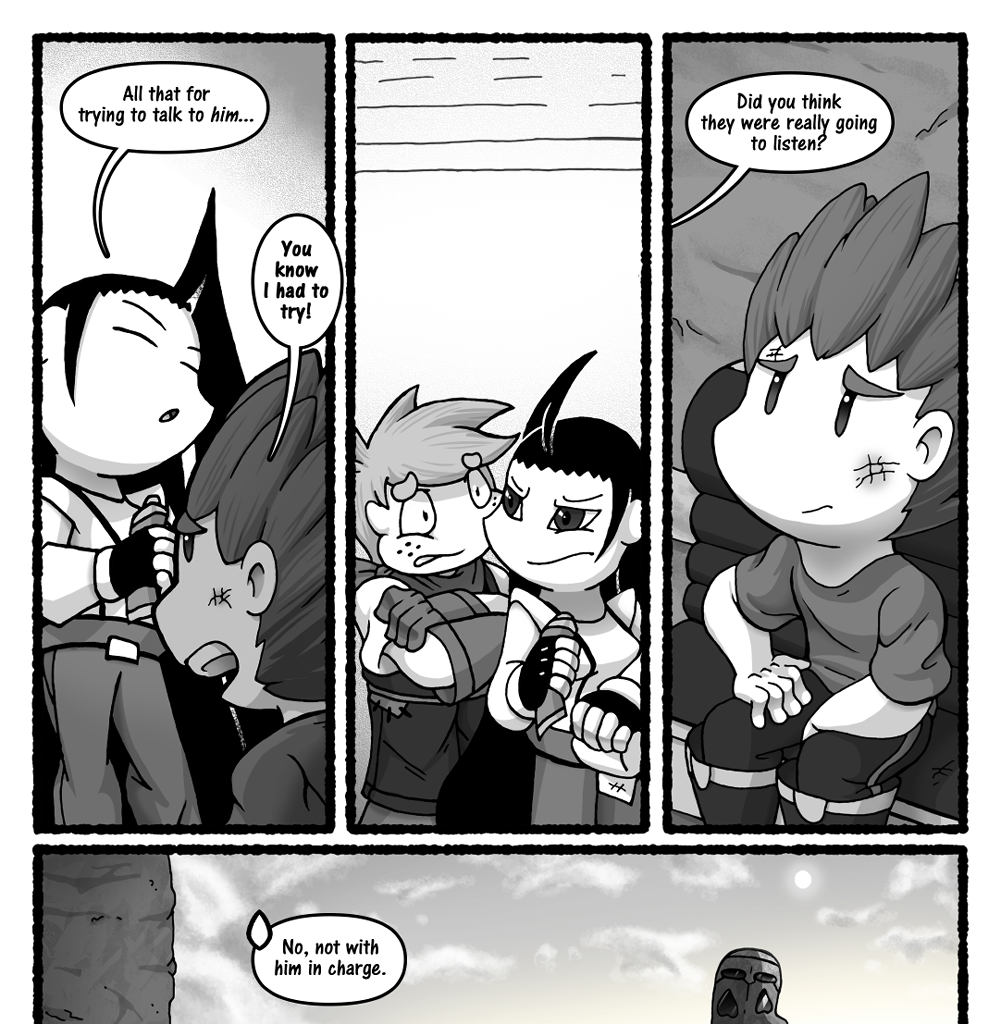 Skies Under Avalon - Episode 204, Page 1: El Amable y El Arrogante part 17