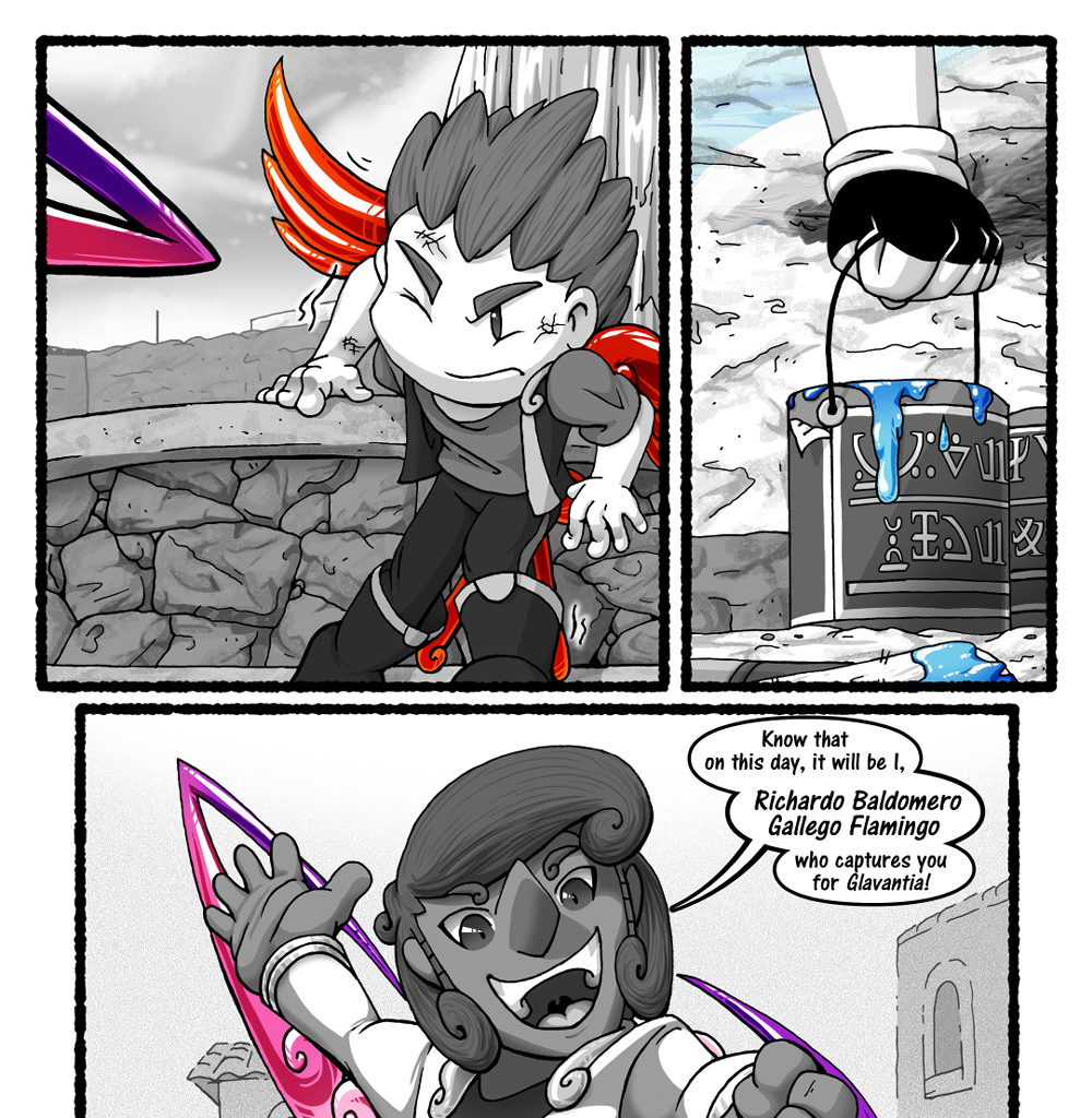 Skies Under Avalon - Episode 201, Page 1: El Amable y El Arrogante part 13