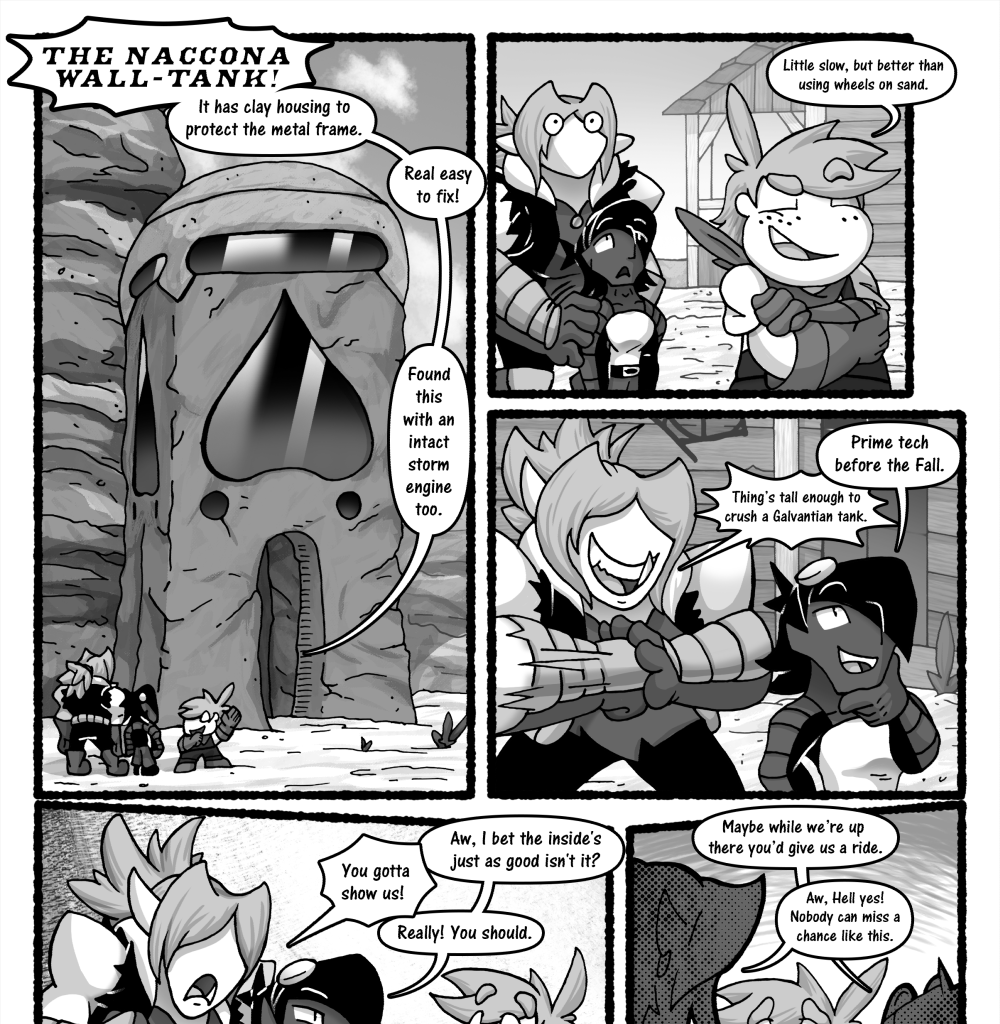 Skies Under Avalon - Episode 210, Page 1: Gear Heads part 5