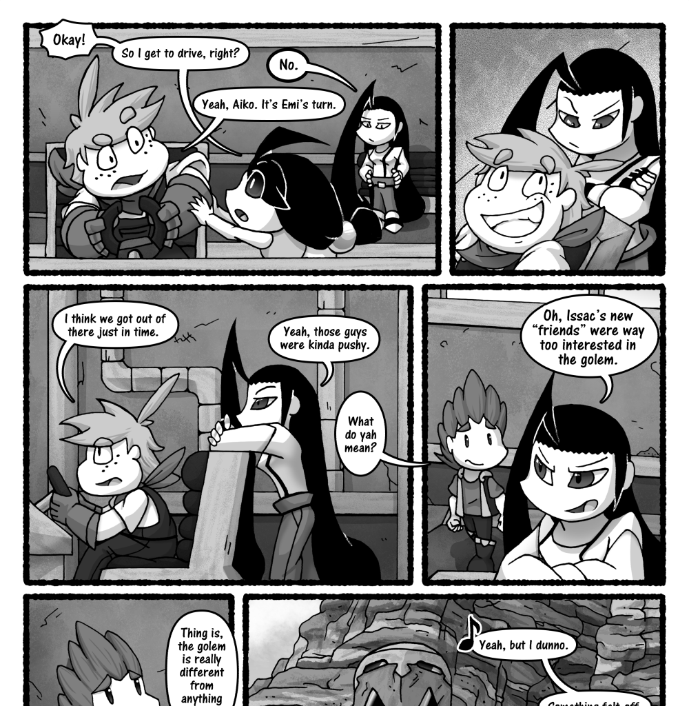 Skies Under Avalon - Episode 213, Page 1: Gear Heads part 8