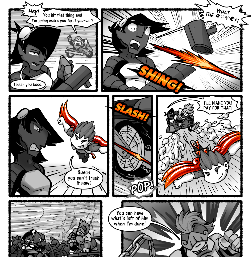 Skies Under Avalon - Episode 217, Page 1: Gear Heads part 12