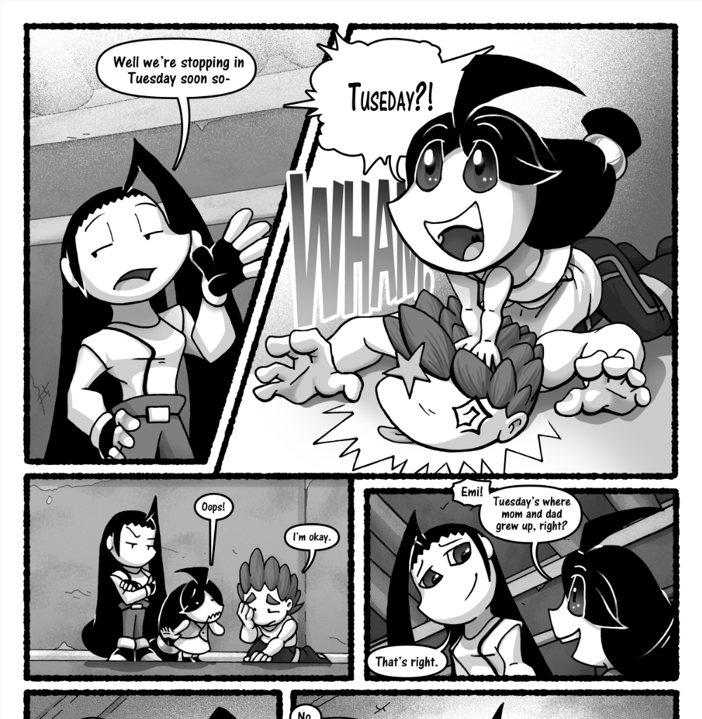 Skies Under Avalon - Episode 226, Page 1: A Day in Tuesday part 2