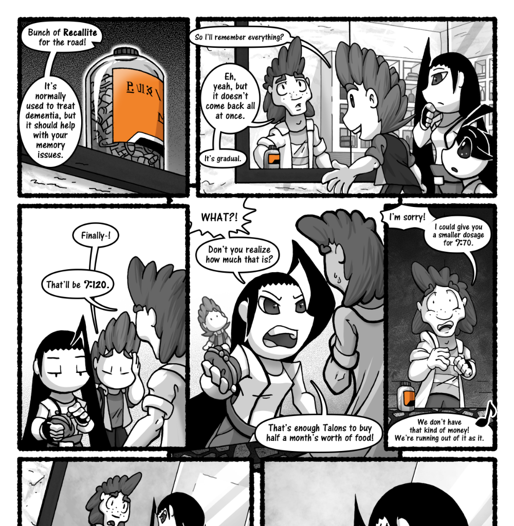 Skies Under Avalon - Episode 231, Page 1: A Day in Tuesday part 8