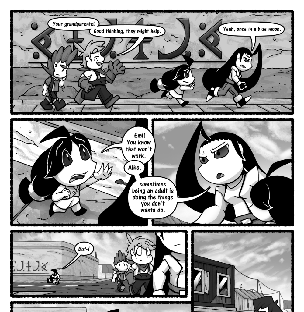 Skies Under Avalon - Episode 234, Page 1: A Day in Tuesday part 9