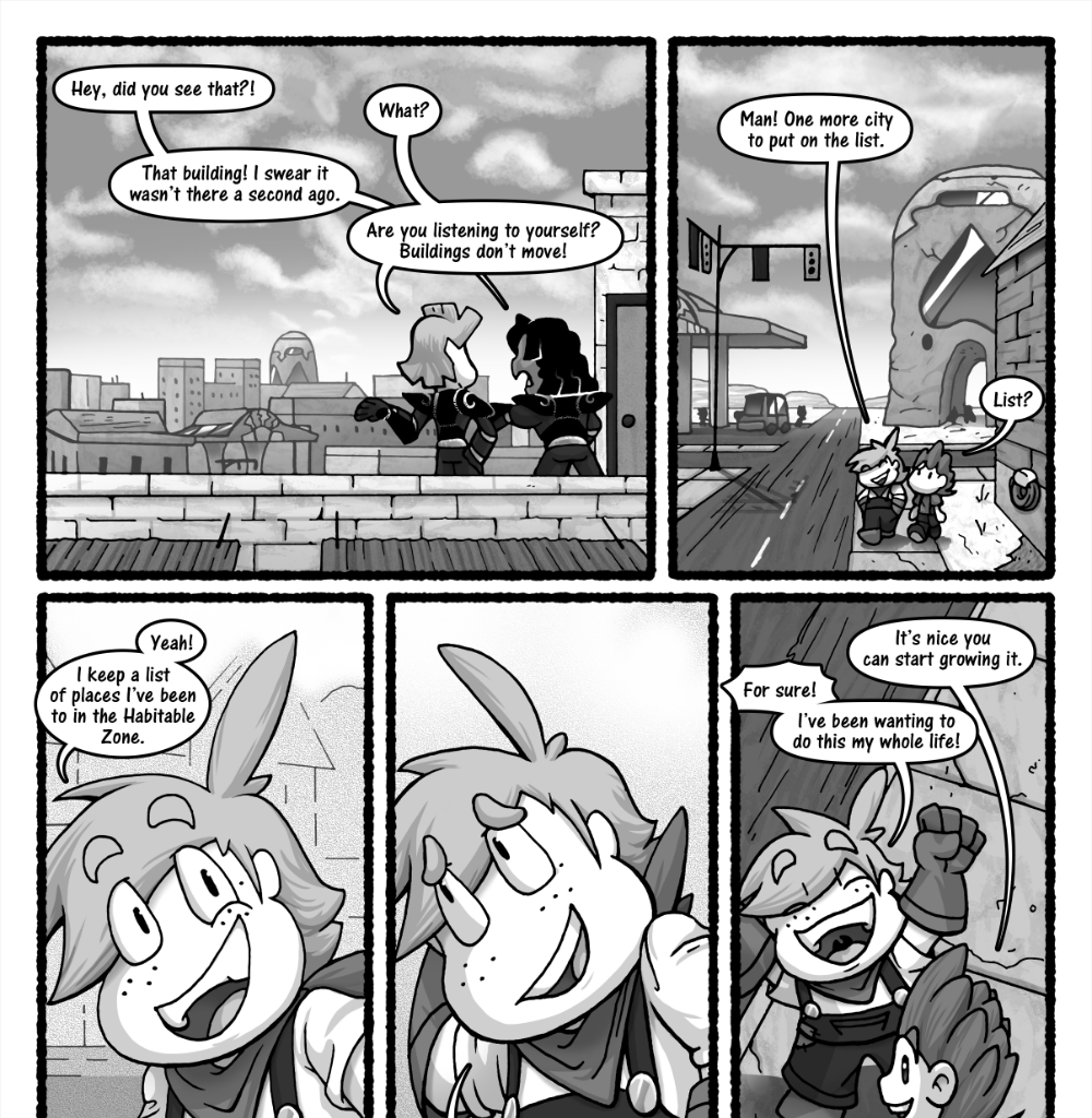 Skies Under Avalon - Episode 249, Page 1: Food For Thought Part 4