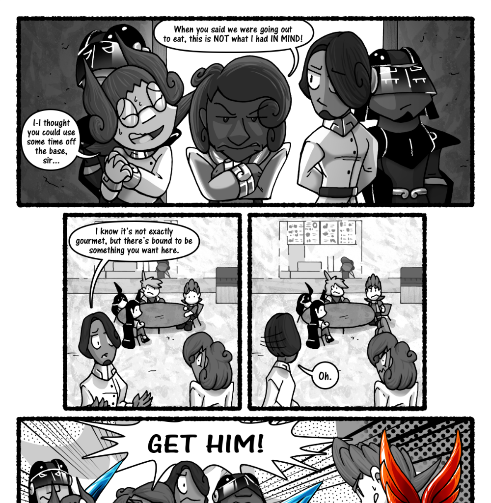 Skies Under Avalon - Episode 253, Page 1: Food For Thought Part 8