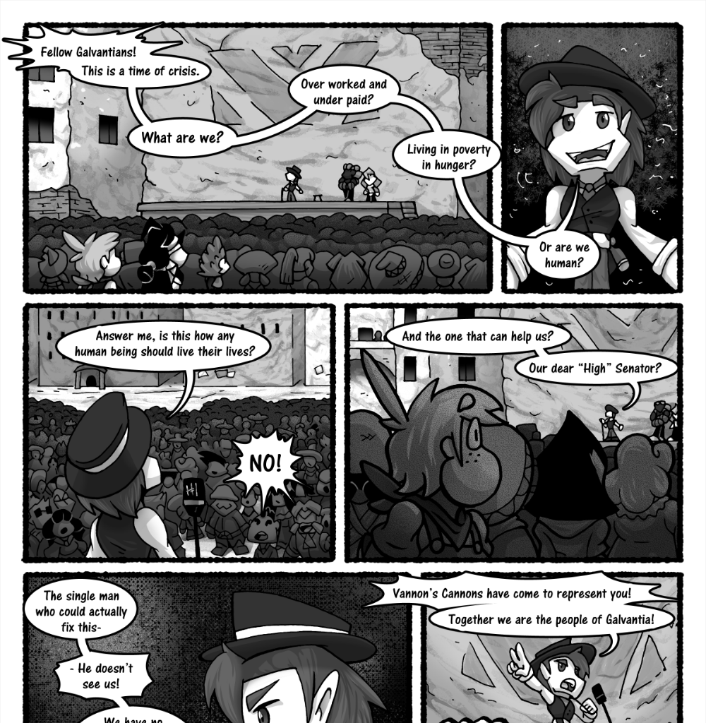 Skies Under Avalon - Episode 284, Page 1: Your Most Wanted Part 4