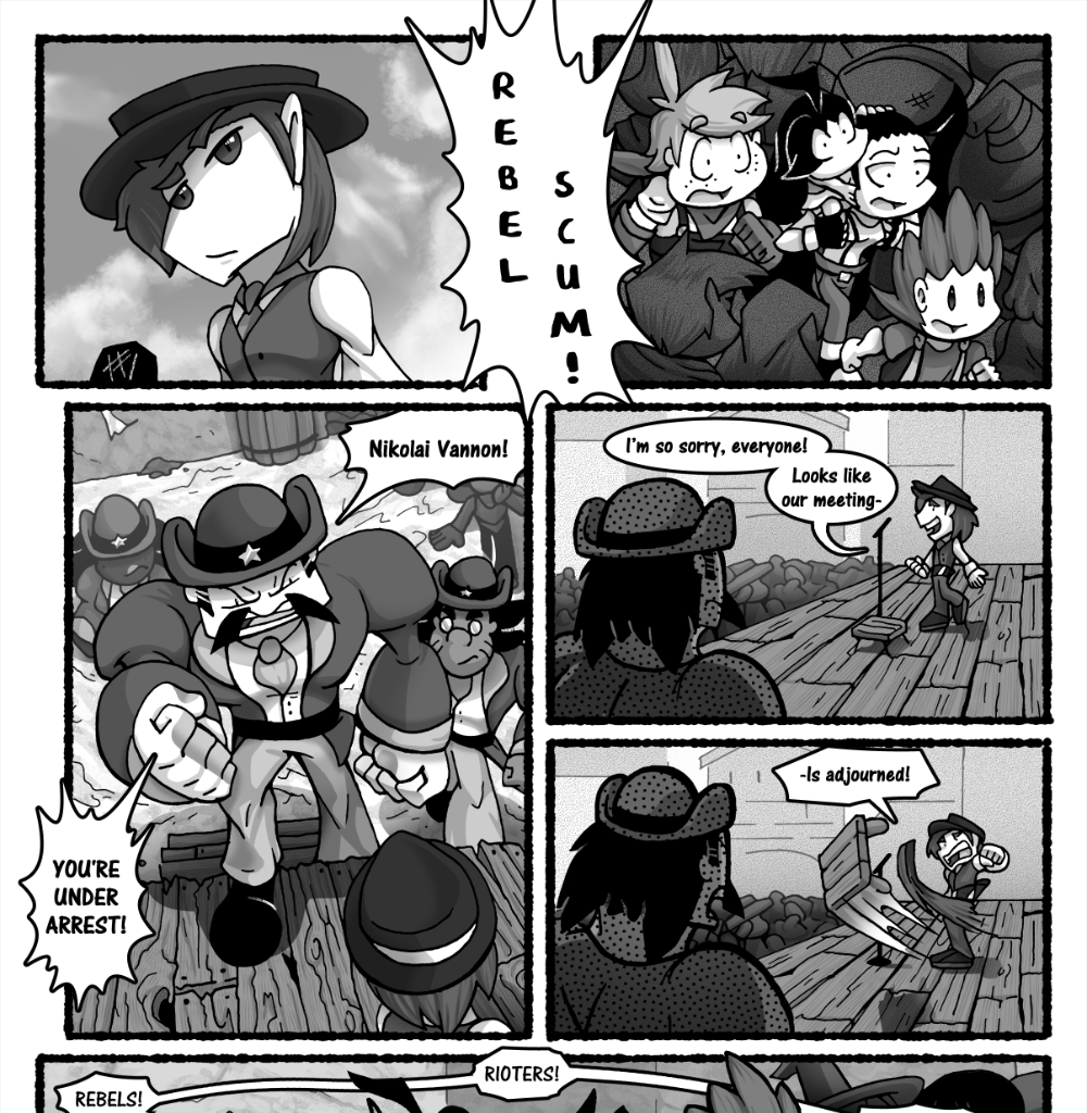 Skies Under Avalon - Episode 285, Page 1: Your Most Wanted Part 5