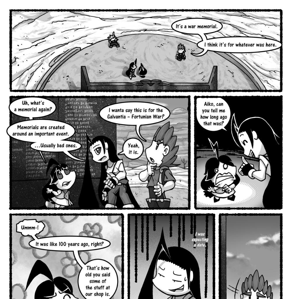 Skies Under Avalon - Episode 302, Page 1: Hope You Don't Forget Part 2